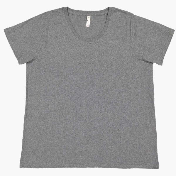 Women's Curvy Collection Fine Jersey Tee Thumbnail