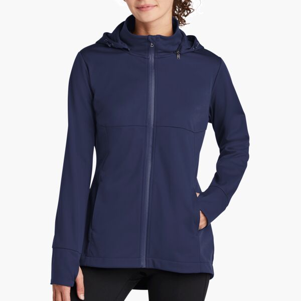 Women's Hooded Soft Shell Jacket Thumbnail