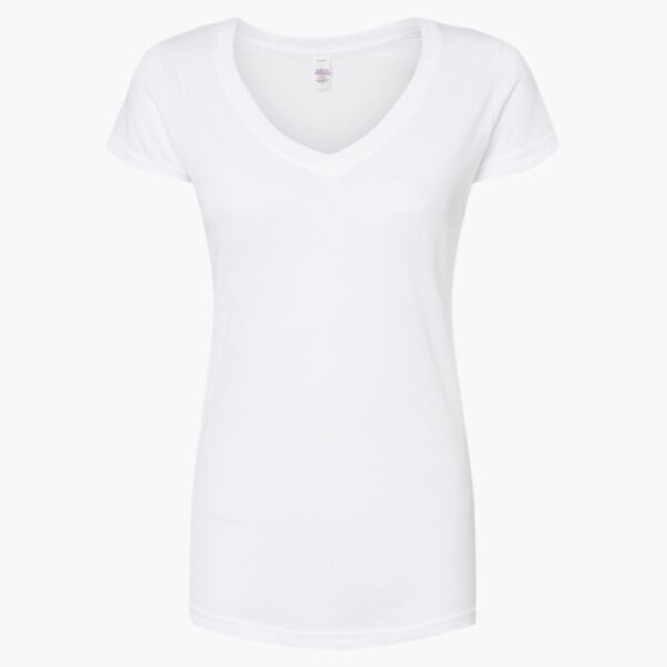 Women's Poly-Rich V-Neck T-Shirt Thumbnail