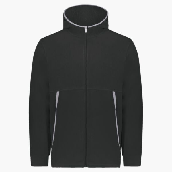 Youth Eco Revive™ Polar Fleece Hooded Full-Zip Jacket Thumbnail
