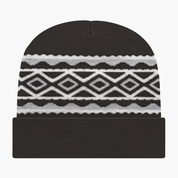 USA- Made Diamond Cuffed Beanie Thumbnail