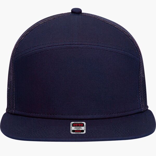 OTTO CAP "OTTO SNAP" 7 Panel Pro Style Mesh Back Trucker Snapback Hat Thumbnail
