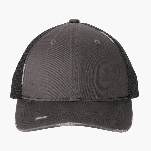 Distressed Mesh Back Cap Thumbnail