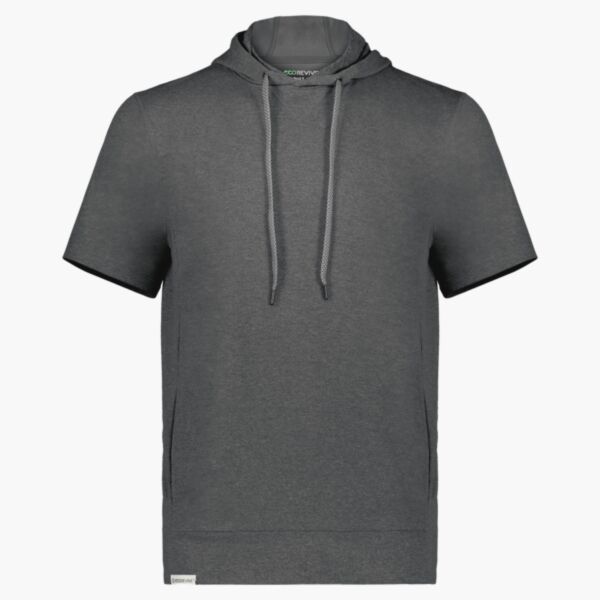 Youth Eco Revive™ Ventura Soft Knit Short Sleeve Hooded Sweatshirt Thumbnail