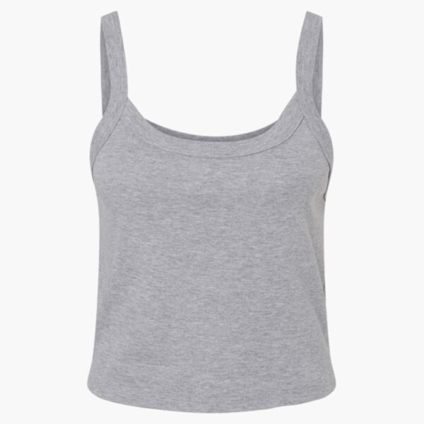 Women's Micro Rib Spaghetti Strap Tank Thumbnail