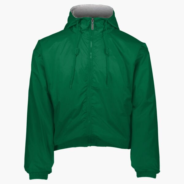 Youth Hooded Taffeta Jacket/Fleece Lined Thumbnail