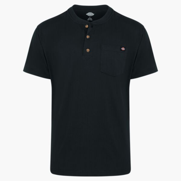 Men's Heavyweight Traditional Short Sleeve Henley Thumbnail