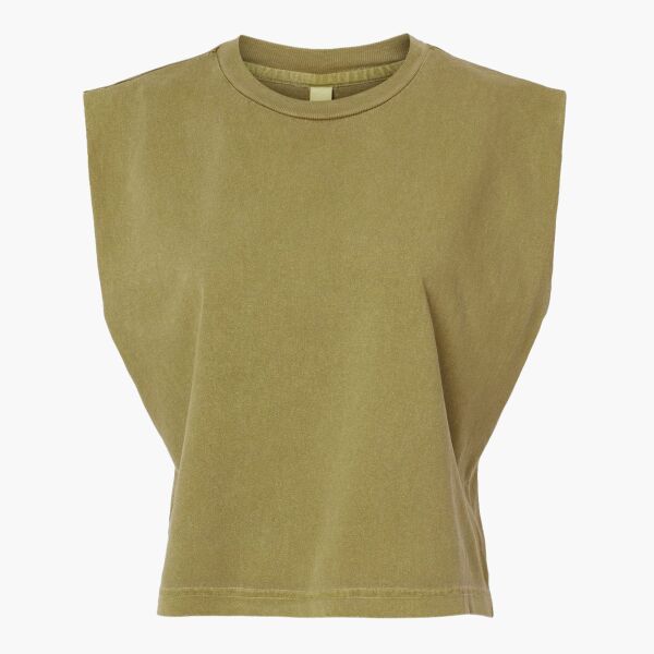 Women's Garment-Dyed Heavyweight Muscle Tee Thumbnail