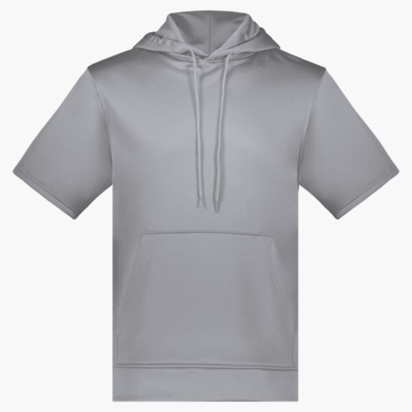 Unisex Fleece Short Sleeve Hooded Pullover Thumbnail