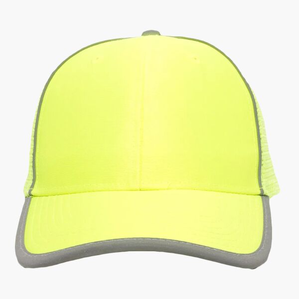 Hi-Vis Polyester W/Reflective Accents Mesh Back Thumbnail