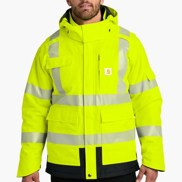 Ansi 107 Class 3 Waterproof Heavyweight Insulated Jacket Thumbnail