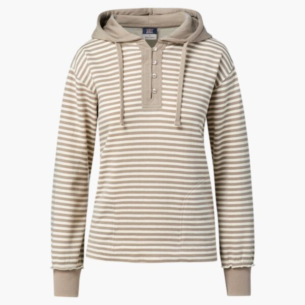 Women's Alina Henley Hooded Sweatshirt Thumbnail
