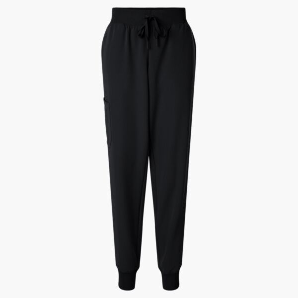 Women's Petite Sizes Silex Knit-Waist Scrub Joggers Thumbnail