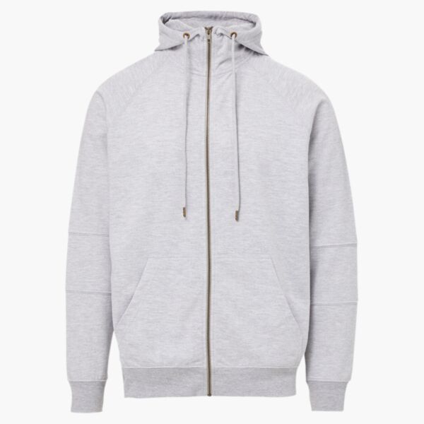 Unisex Ezra French Terry Full-Zip Funnel Hooded Sweatshirt Thumbnail