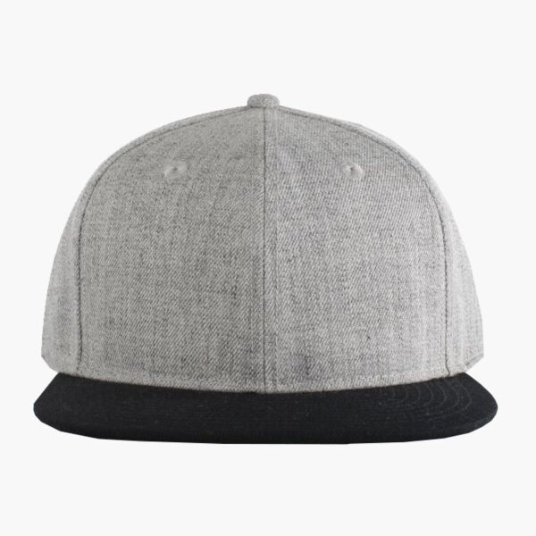 Wool Blend Heather Snapback Cap Thumbnail
