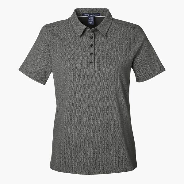Women's Crownlux Performance® Geo Polo Thumbnail