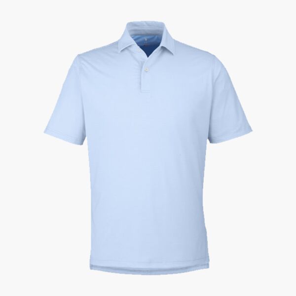 Men's USA Made Mini Stripe Tech Polo Thumbnail