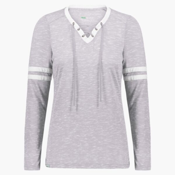 Women's Eco Revive™ Monterey Long Sleeve V-Neck T-Shirt Thumbnail