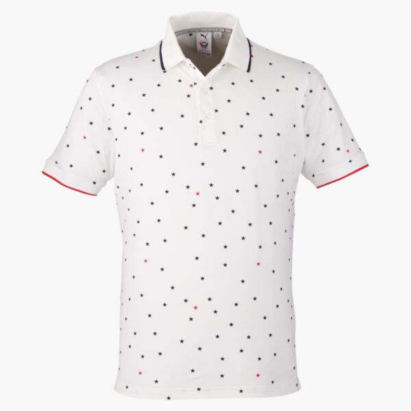 Men's Volition Skylight Patriotic Polo Thumbnail