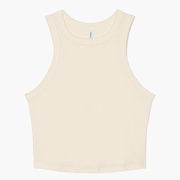 Women's Micro Rib Racer Tank Thumbnail