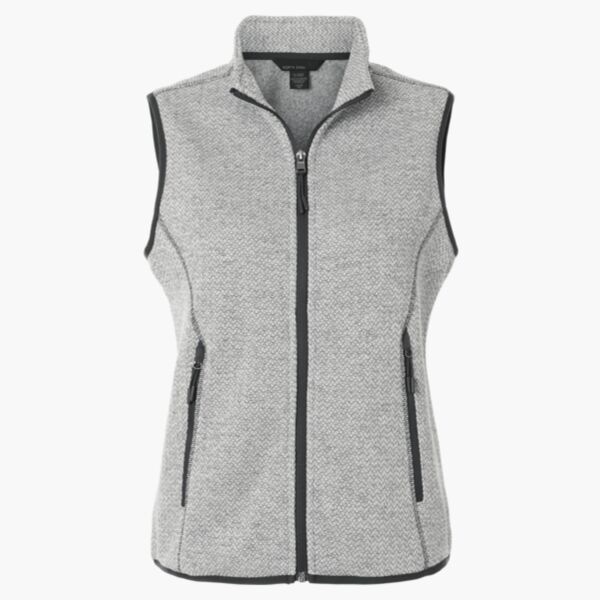 Women's Jasper Jacquard Fleece Vest Thumbnail