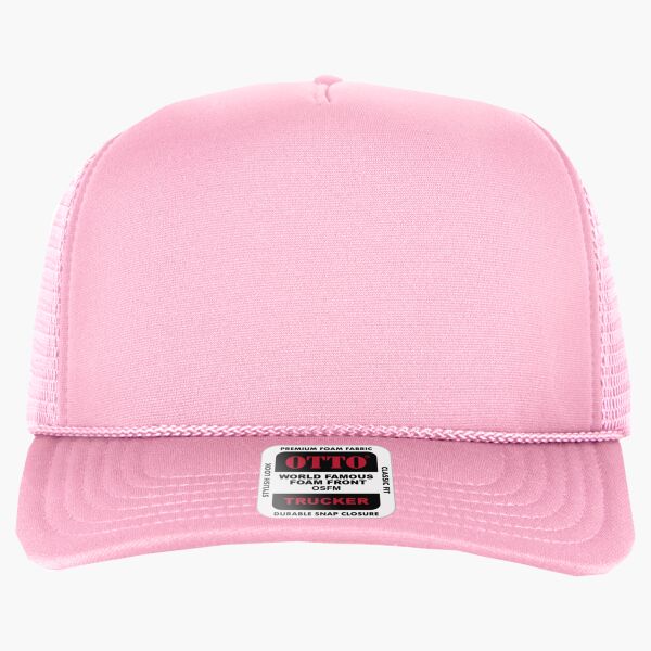 OTTO CAP "OTTO COMFY FIT" 5 Panel High Crown Mesh Back Trucker Hat Thumbnail