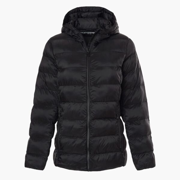 Women's Lightweight Poly-filled Hooded Puffer Jacket Thumbnail