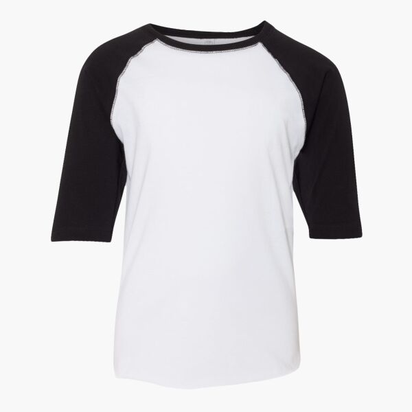 LAT YTH 3/4 SLV BBLL T Thumbnail