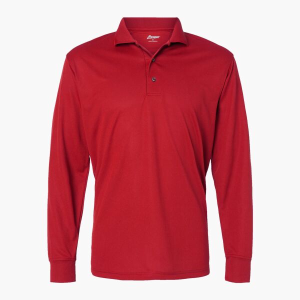 PRG ADT MINI MESH L/S POLO Thumbnail