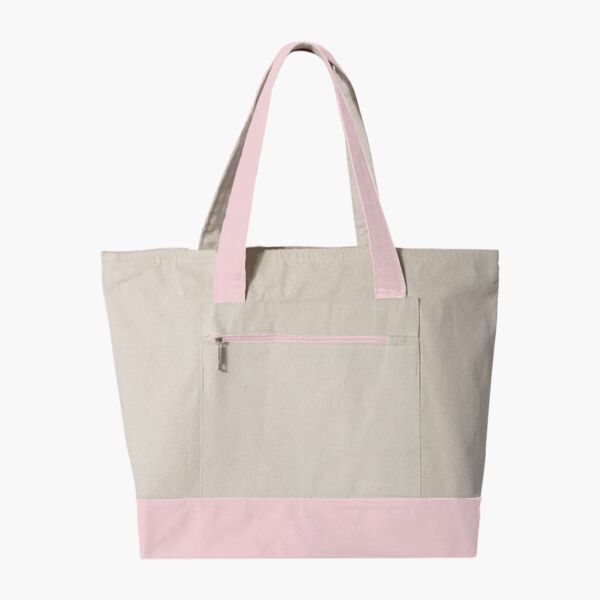 PVT LB CANVAS ZIPPR TOTE Thumbnail