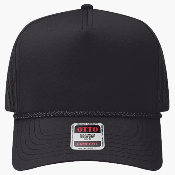 OTTO CAP® OTTO COMFY FIT® 5 Panel Mid Profile Perforated Cap Thumbnail