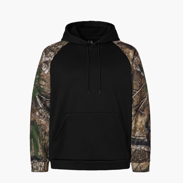 Unisex Realtree® Performance Colorblocked Hooded Sweatshirt Thumbnail