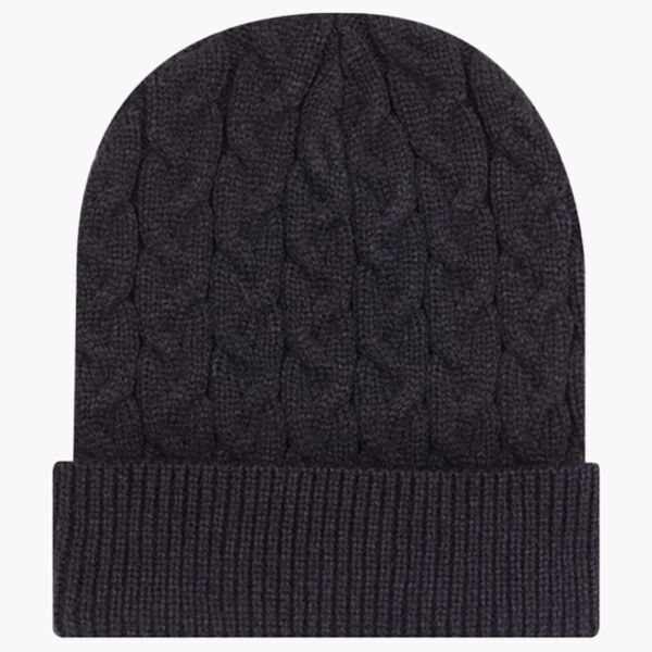 OTTO CAP® 12" Cable Knit Beanie w/ Rib Knit Cuff Thumbnail