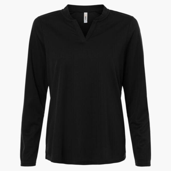 Women's Nova Performance Long Sleeve Pique Polo Thumbnail