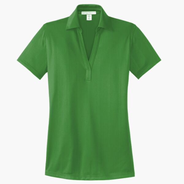Women's Performance Fine Jacquard Polo Thumbnail