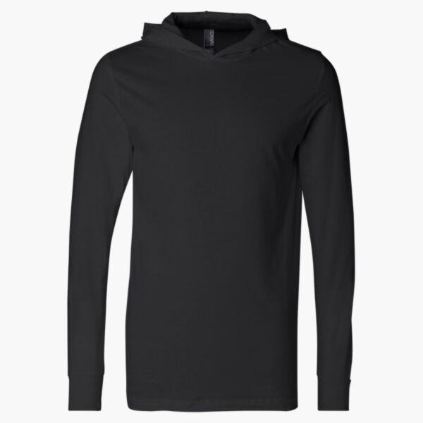 Unisex Jersey Hooded Long Sleeve Tee Thumbnail