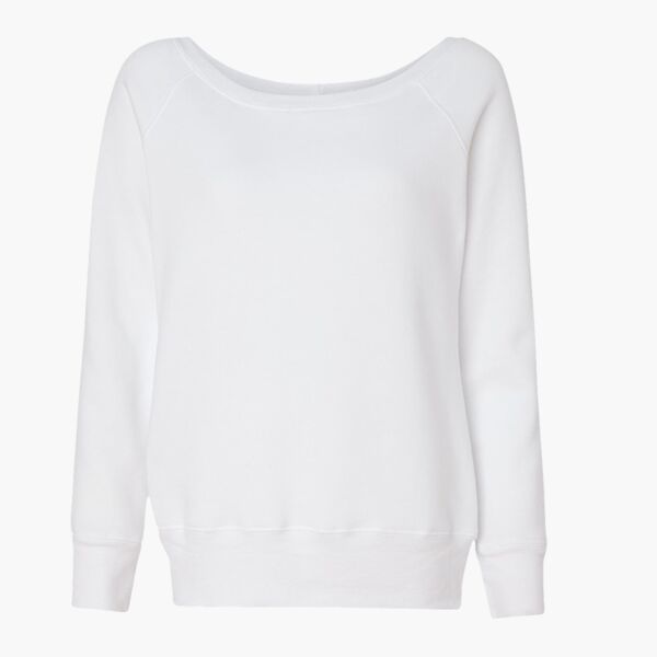Women’s Sponge Fleece Wide Neck Sweatshirt Thumbnail