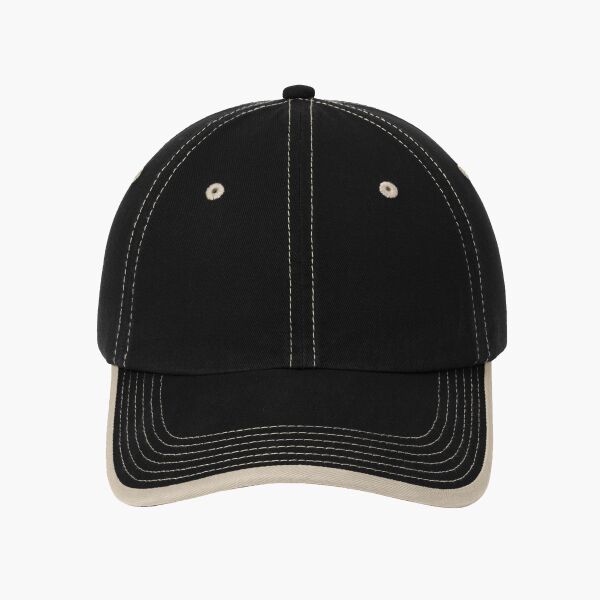 Vintage Washed Contrast Stitch Cap Thumbnail