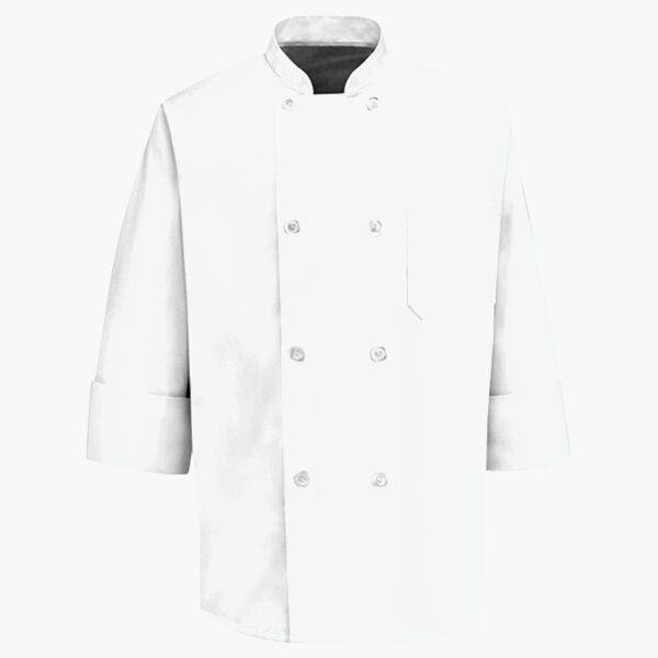 Eight Pearl Button Chef Coat Thumbnail