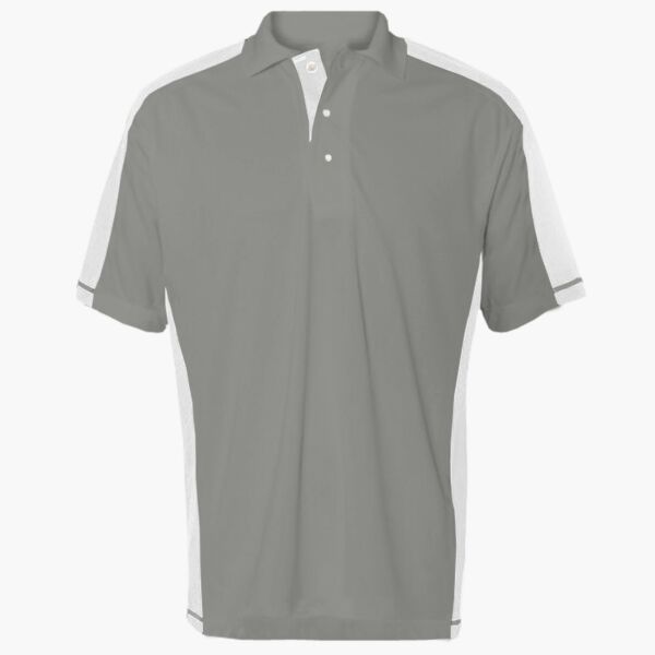 Men's Colorblocked Moisture Free Mesh Polo Thumbnail