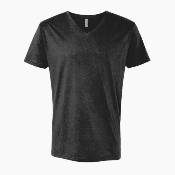 Unisex Cotton V-Neck T-Shirt Thumbnail