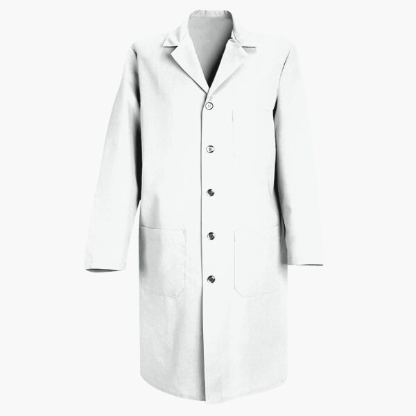 Unisex Button Front Lab Coat Thumbnail