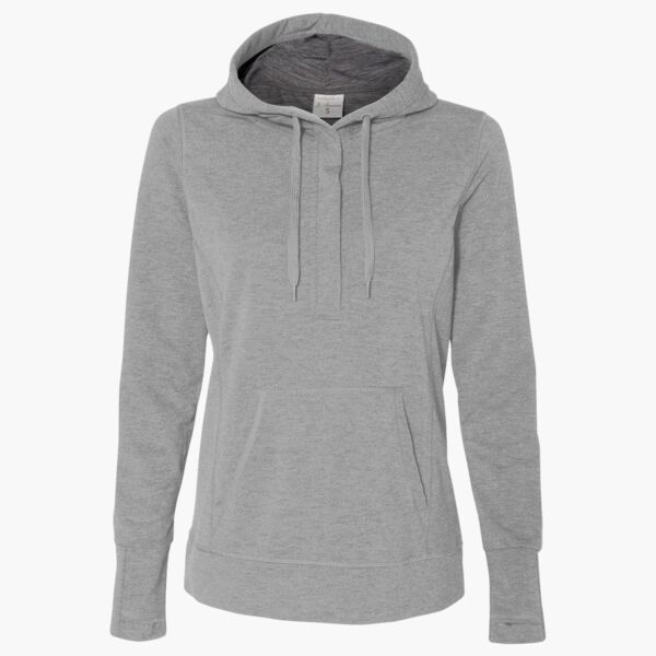 Women’s Omega Stretch Snap-Placket Hooded Sweatshirt Thumbnail