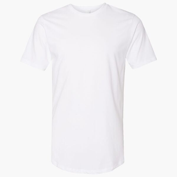 Men's Cotton Long Body T-Shirt Thumbnail