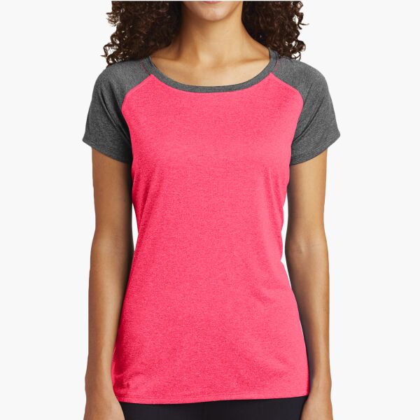 Women's Heather On Heather Contender Scoop Neck Tee Thumbnail
