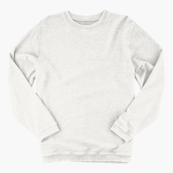 Unisex Corded Crewneck Sweatshirt Thumbnail