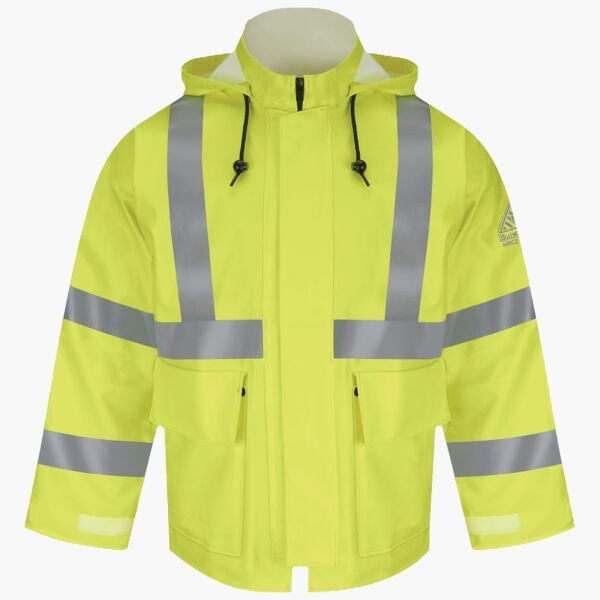 Men's Hi-Visibility Flame-Resistant Rain Jacket Thumbnail