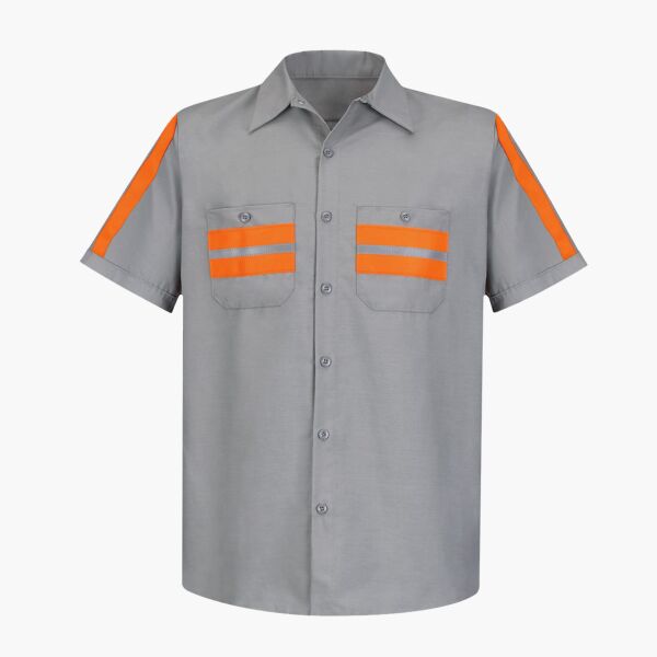 Men's Enhanced Visibility Industrial Work Shirt Thumbnail