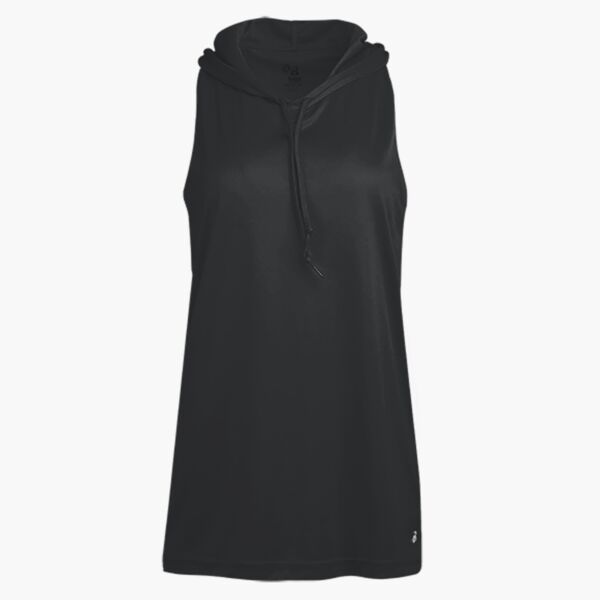 Women's B-Core Racerback Hooded Tank Top Thumbnail