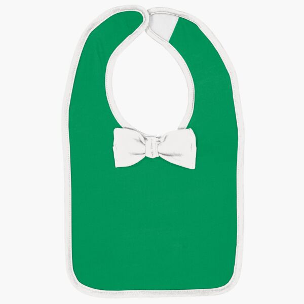 Infant Baby Rib Bow Tie Bib Thumbnail